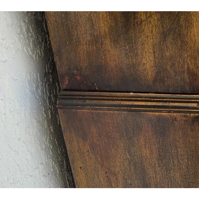 Antique Walnut Highboy Dresser Desk With Pullout Writing Surface For Sale - Image 18 of 18