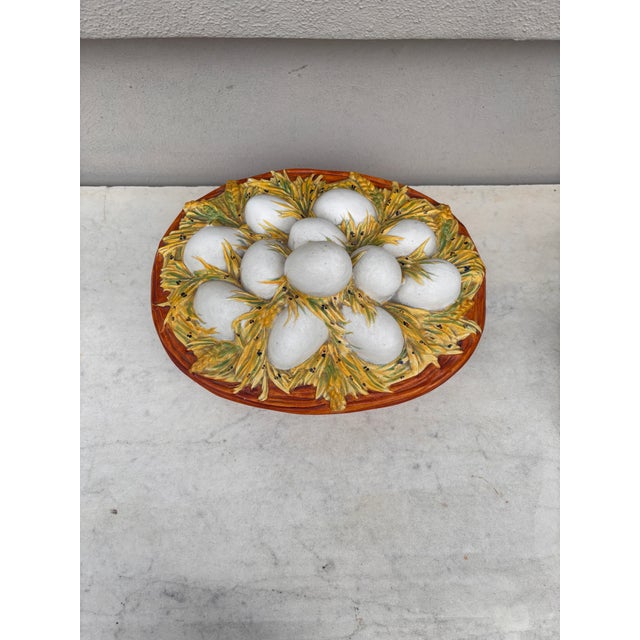 Austrian Majolica Porcelain Eggs Basket Tureen Circa 1890 For Sale In Austin - Image 6 of 11