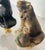 1960s Vintage Wolf Figurines as Lamp Finials - a Pair For Sale - Image 5 of 5