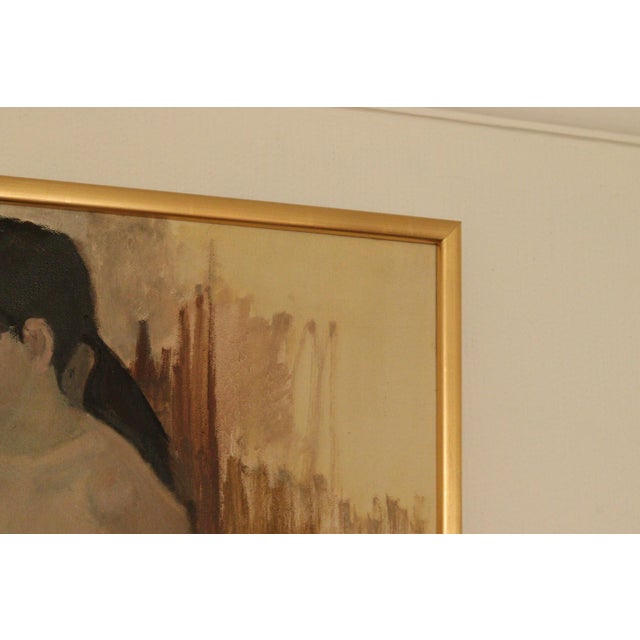 Penzell, Model, 1973, Oil on Canvas, Framed For Sale - Image 10 of 18