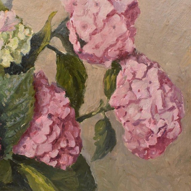 Henri-Émile Rogerol, Flowers Vase, 1900s, Oil Painting on Canvas, Framed For Sale - Image 7 of 11