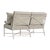 Not Yet Made - Made To Order Brown Jordan Venetian Loveseat, Dove frame with Fusion Meadow fabric For Sale - Image 5 of 11