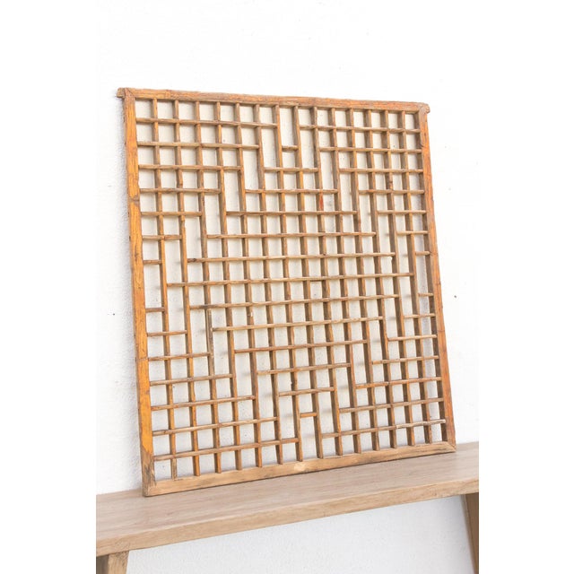 Antique Hand Carved Fretwork Screen For Sale - Image 4 of 7