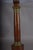 Wood Vintage Neoclassical Style Turned Wood Column Table Lamp, Brass Collar Accents For Sale - Image 7 of 8