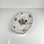 Small oval dish with a flat rim, "Réverbère" pattern by KG Lunéville, tulip motif Dimensions: 30 x 21 cm Height: 3.5 cm...