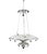 White Vintage Two Tiers Upside Down Umbrella Ceiling Chandelier With Bells, White/ Blue in Arabasic Design Style For Sale - Image 8 of 9