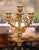 Brass Pair of 19th C. French Empire Bronze and Patinated Brass Four-Light Candelabra For Sale - Image 8 of 10