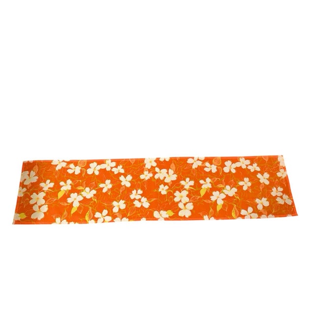 Hawaiian 3 D Table Runner 14x50 Long Handmade New For Sale - Image 9 of 12