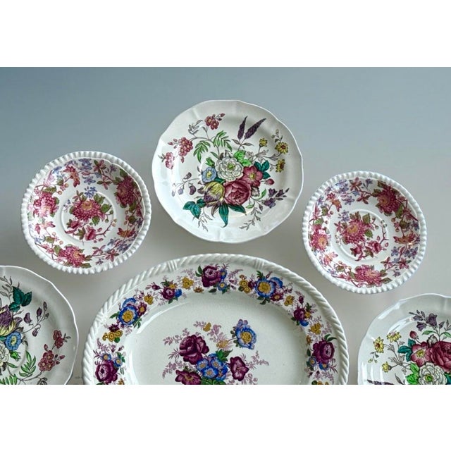 Copeland English Wall Plate Grouping / Collection - Set of 9 Mid-Century Plates For Sale - Image 4 of 12