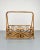 Bamboo & Rattan Magazine Rack Holder, Italy, 1960s For Sale - Image 3 of 16