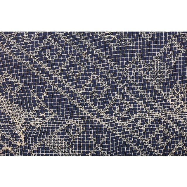 Brown Framed Large Pre-Columbian Gauze Textile Panel Chancay Culture For Sale - Image 8 of 11