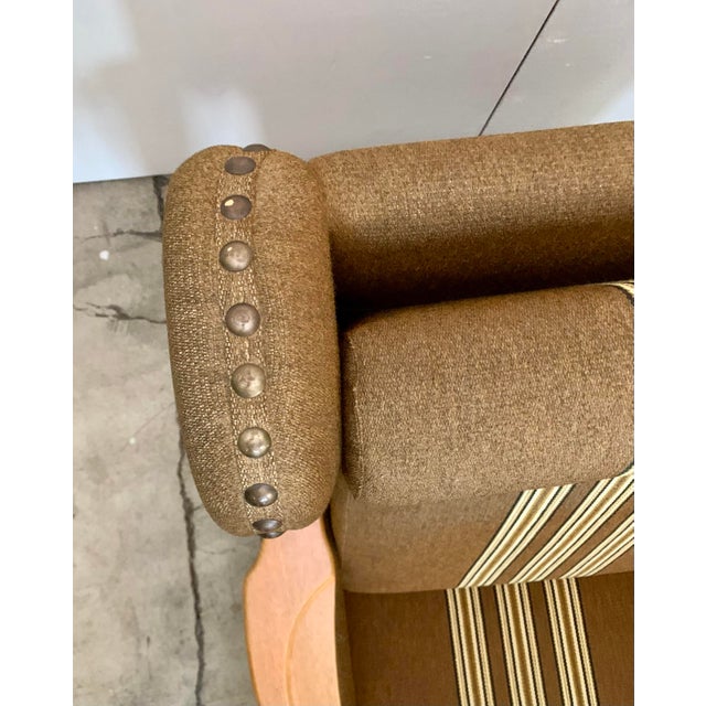 1960s Danish Modern Highback Lounge Chair in Style of Henning Kjærnulf, 1960s For Sale - Image 5 of 16