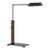 Ray Booth for Visual Comfort Signature Copse Medium Pharmacy Desk Lamp in Bronze and Dark Walnut For Sale