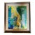 1970’s Original Abstract Painting Mid Century Modern Frame For Sale