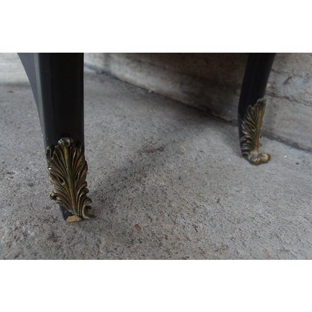 Wood French Louis XV Style Chinoiserie Serpentine Bombe Commode Chest of Drawers For Sale - Image 7 of 12