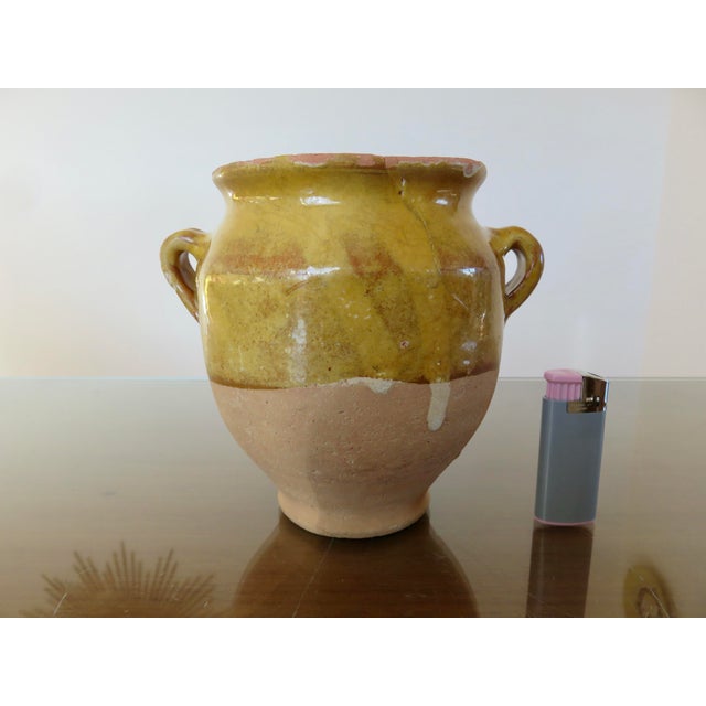 Ceramic Small Glazed Terracotta Preserve Pot, 1890s For Sale - Image 7 of 12