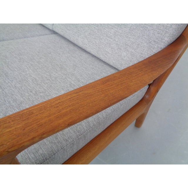 Senator Teak 3-Seater Sofa by Ole Wanscher for France & Son, Denmark, 1960s For Sale - Image 12 of 16