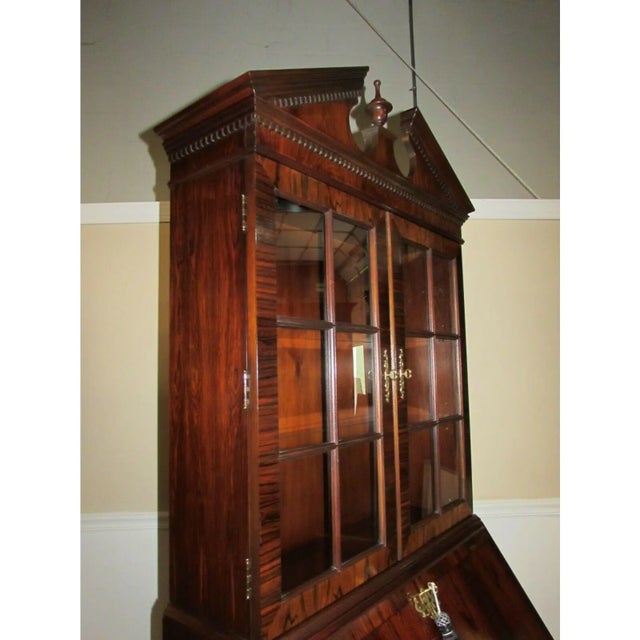 Wood Drexel 18th Century Series Rosewood Secretary Desk For Sale - Image 7 of 7