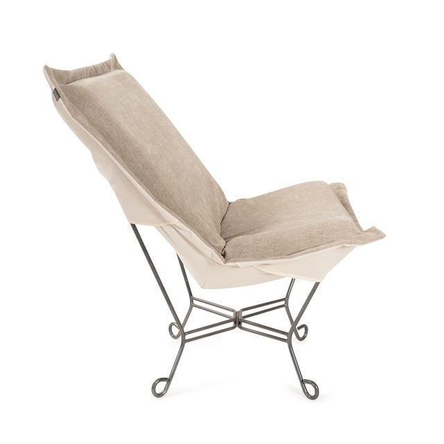 Contemporary Komodo Sand Puff Chair and Frame For Sale - Image 3 of 8