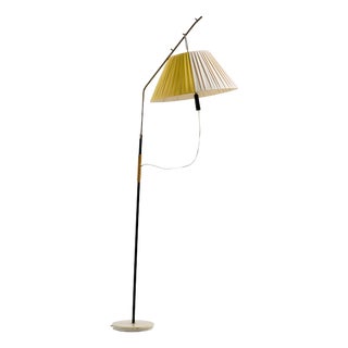 Vintage Metal Floor Lamp, 1950s For Sale