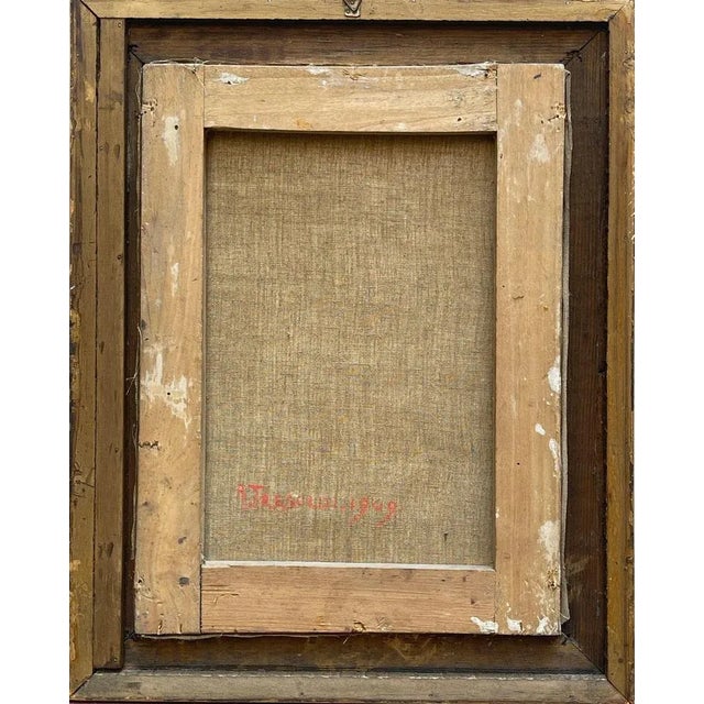 Oil on canvas, Madonna and Child, Tresoldi A refined painting, created and signed on the back by Tresoldi, depicts a...