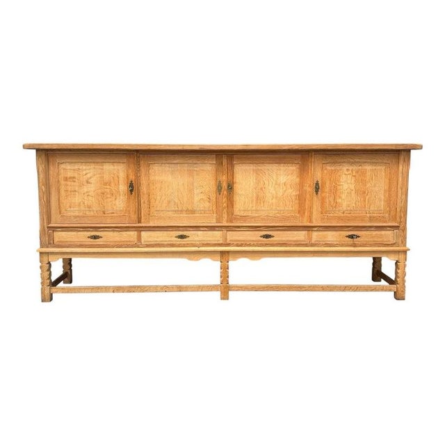 Oak Sideboard by Henning Kjaernulf, 1960s For Sale - Image 16 of 16