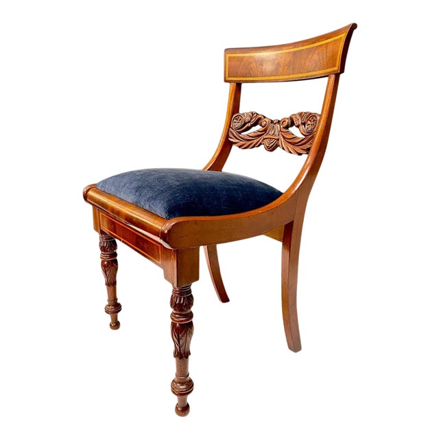 Early 19th Century Baltic Neoclassical Side Chair For Sale