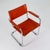 Red Chairs Model MG5 Centro Studio Desk Chair in Cognac by Mart Stam & Marcel Breuer for Fasem ,Italy, 1970s For Sale - Image 8 of 11