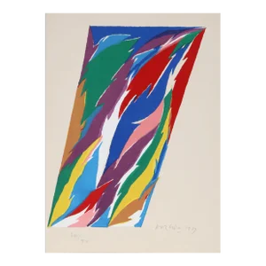 Piero Dorazio, Untitled 3, Silkscreen