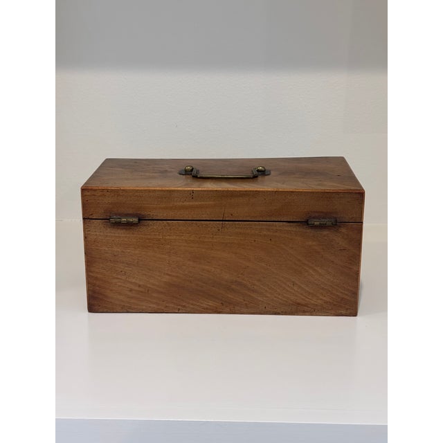 Early 19th Century Antique English Tea Caddy For Sale In Little Rock - Image 6 of 15