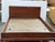Queen Size Bespoke Ming Platform Bed Frame For Sale - Image 11 of 12