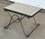 French Wrought Iron Directoire Style Side Table With Glass Top For Sale - Image 4 of 11
