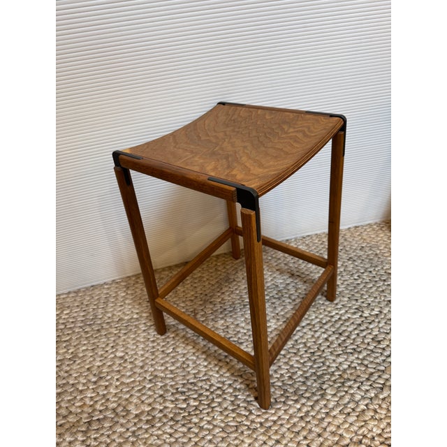 Tan Fyrn DeHaro Counter Stools, Pair For Sale - Image 8 of 12