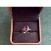 Bochic "Capri" Natural Ruby & Diamonds Vintage Retro Ring Set In 18K Gold&Silver For Sale - Image 16 of 18