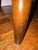 Vintage Yugoslavian Captain’s Mate Wood Swivel Bar Stools With Brass-Tone Footrests — Set of 3 For Sale - Image 11 of 12