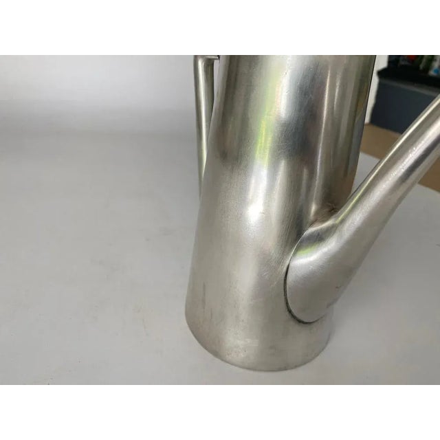 20th Century English Silvered Metal Coffee Pot For Sale - Image 9 of 12