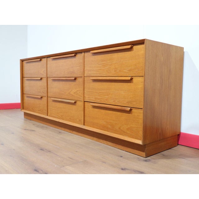 Mid Century Modern Vintage Teak Dresser Chest Danish Bedroom Furniture For Sale - Image 13 of 14