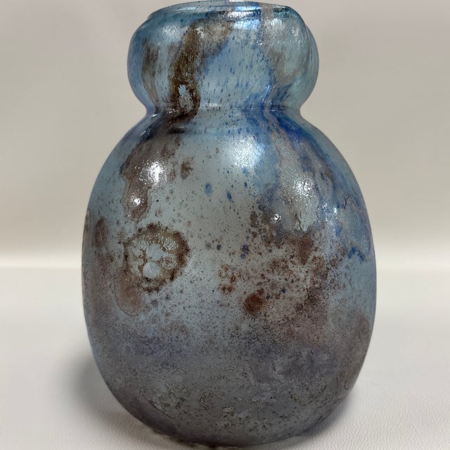 1950s 1950s Pauly & Co. Alfredo Barbini Glass Vase For Sale - Image 5 of 7