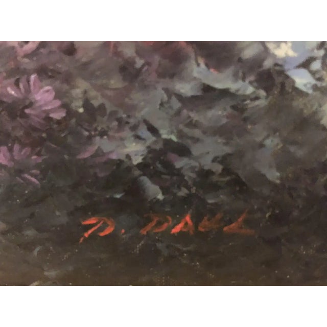 Brown Americana Landscape Oil on Canvas Painting Signed P. Paul, Framed For Sale - Image 8 of 11