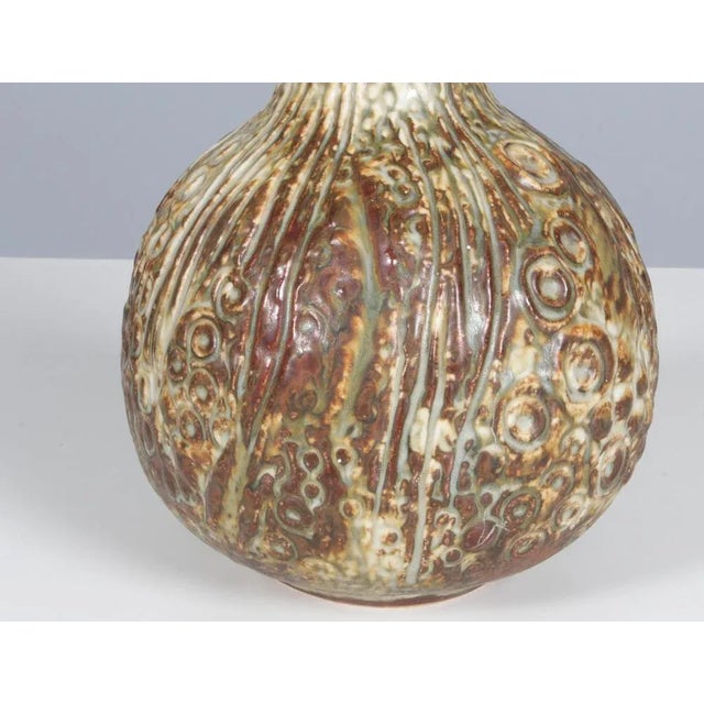 Table Lamp in Glazed Ceramic by Jørgen Mogensen, 1970s For Sale - Image 3 of 7