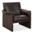 Zento Armchair in Dark Brown Leather from Cor For Sale - Image 13 of 13