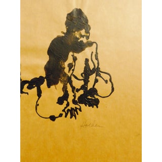 "Woman" Martha Holden Contemporary Figurative Ink Drawing For Sale