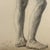 Ludwig Ernst Faber (1855–1913) - Antique Figurative Nude Study of a Standing Woman, Signed (1890, Charcoal on Paper) For Sale - Image 4 of 8