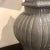 Vintage Italian Grey Ceramic Vase With Lid and Fluted Design For Sale - Image 10 of 12
