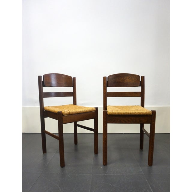 Brutalist Chairs, Holland, 1960s, Set of 2 For Sale - Image 10 of 10