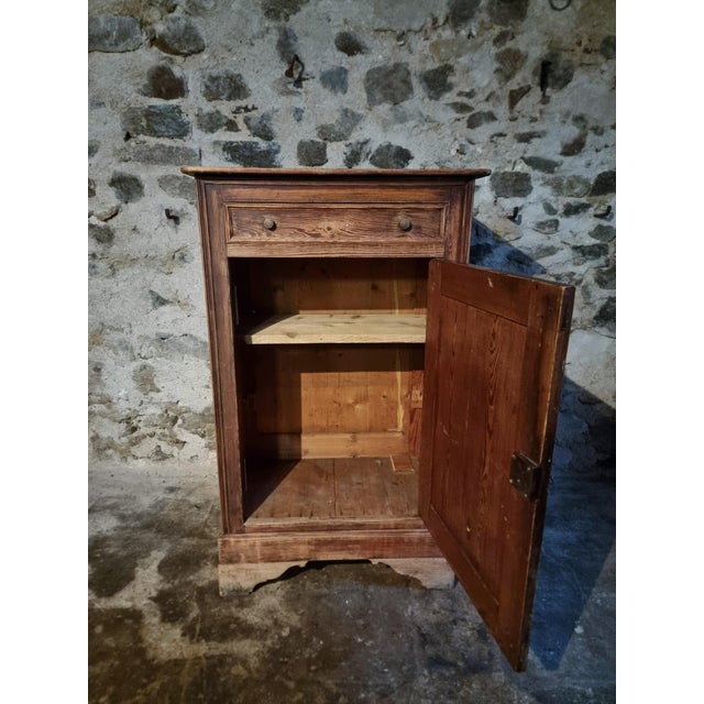 Antique Rustic French Pine Cabinet, 1800s For Sale - Image 6 of 16