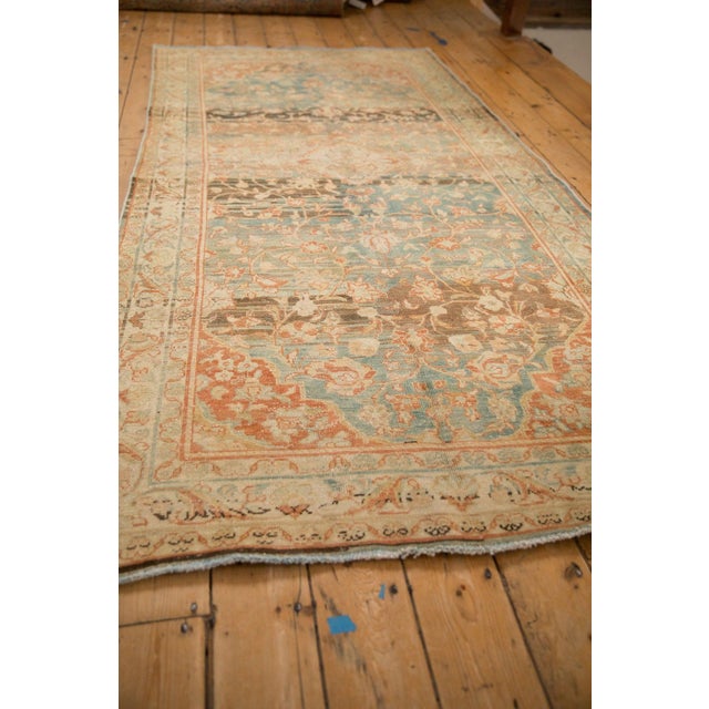 Old New House Vintage Distressed Mahal Rug - 4'4" x 8'8" For Sale - Image 4 of 13