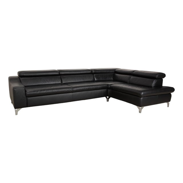 MR 4775 Leather Corner Sofa from Musterring For Sale