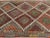 Vintage Embroidered Kilim Rug - 81" X 134" For Sale - Image 4 of 11