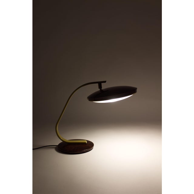 Mod Carey 520 Desk Lamp in Faux Tortoiseshell by Luis Pérez De La Oliva for Fase, Spain, 1970s For Sale - Image 15 of 18
